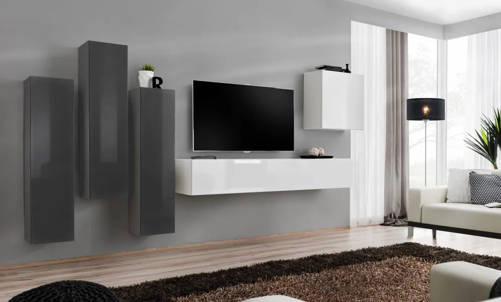 Meblościanka SWITCH III nowoczesna do salonu | MIRAT. kolekcja SWITCH