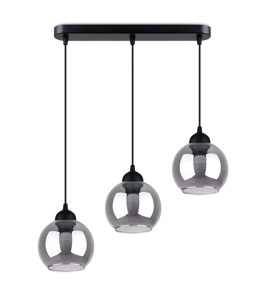 Lampa wisząca ALINO 3 czarna | sklep MIRAT  kolekcja alino