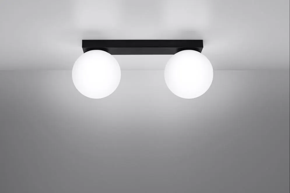 Plafon YOLI 2 czarny | sklep MIRAT kolekcja yoli