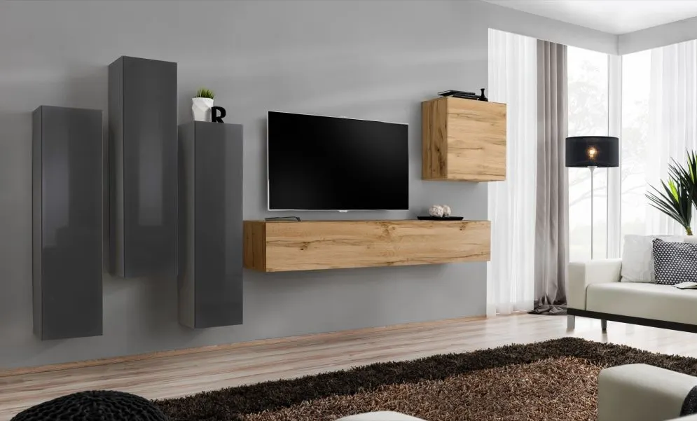 Meblościanka SWITCH III nowoczesna do salonu | MIRAT. kolekcja SWITCH