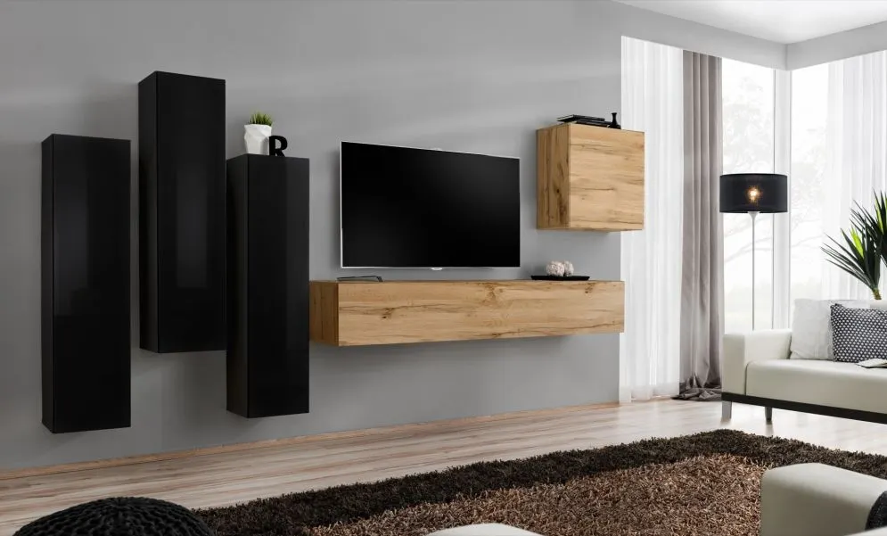 Meblościanka SWITCH III nowoczesna do salonu | MIRAT. kolekcja SWITCH