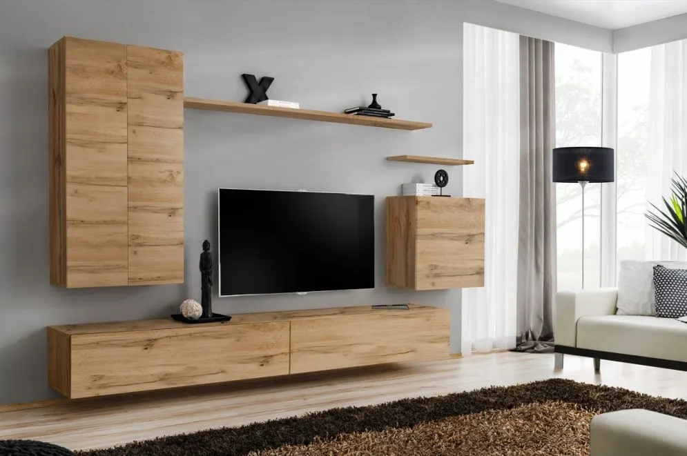 Meblościanka SWITCH II w stylu nowoczesnym do salonu | MIRAT.  kolekcja SWITCH