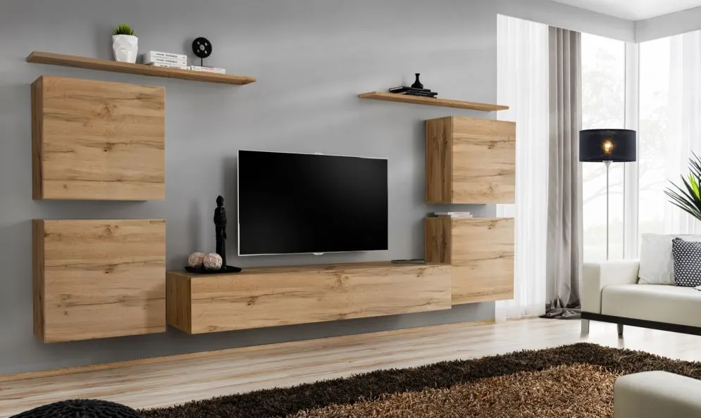 Meblościanka SWITCH IV siedmio-elementowa firmy ASM | MIRAT. kolekcja SWITCH