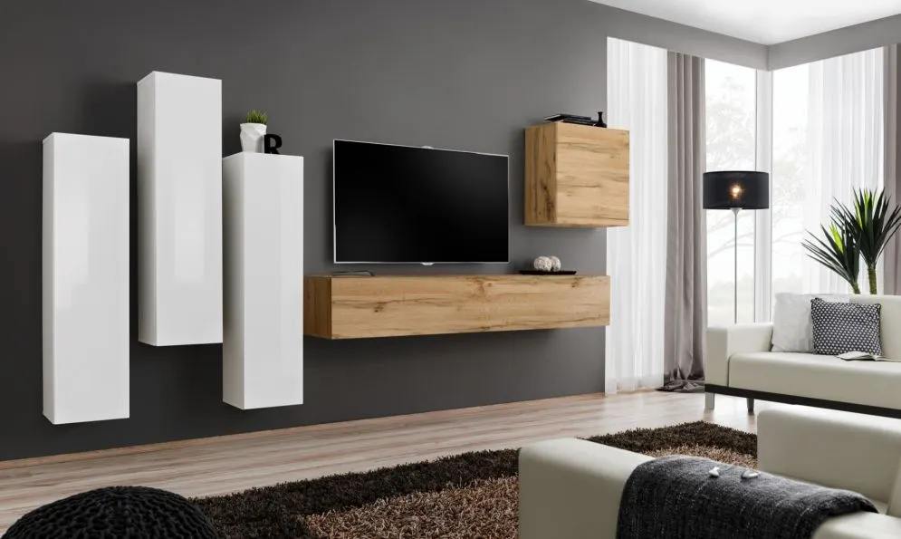 Meblościanka SWITCH III nowoczesna do salonu | MIRAT. kolekcja SWITCH