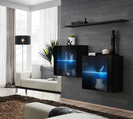 Meblościanka SWITCH SB 3 z podświetleniem LED | MIRAT. w stylu  kolekcja SWITCH
