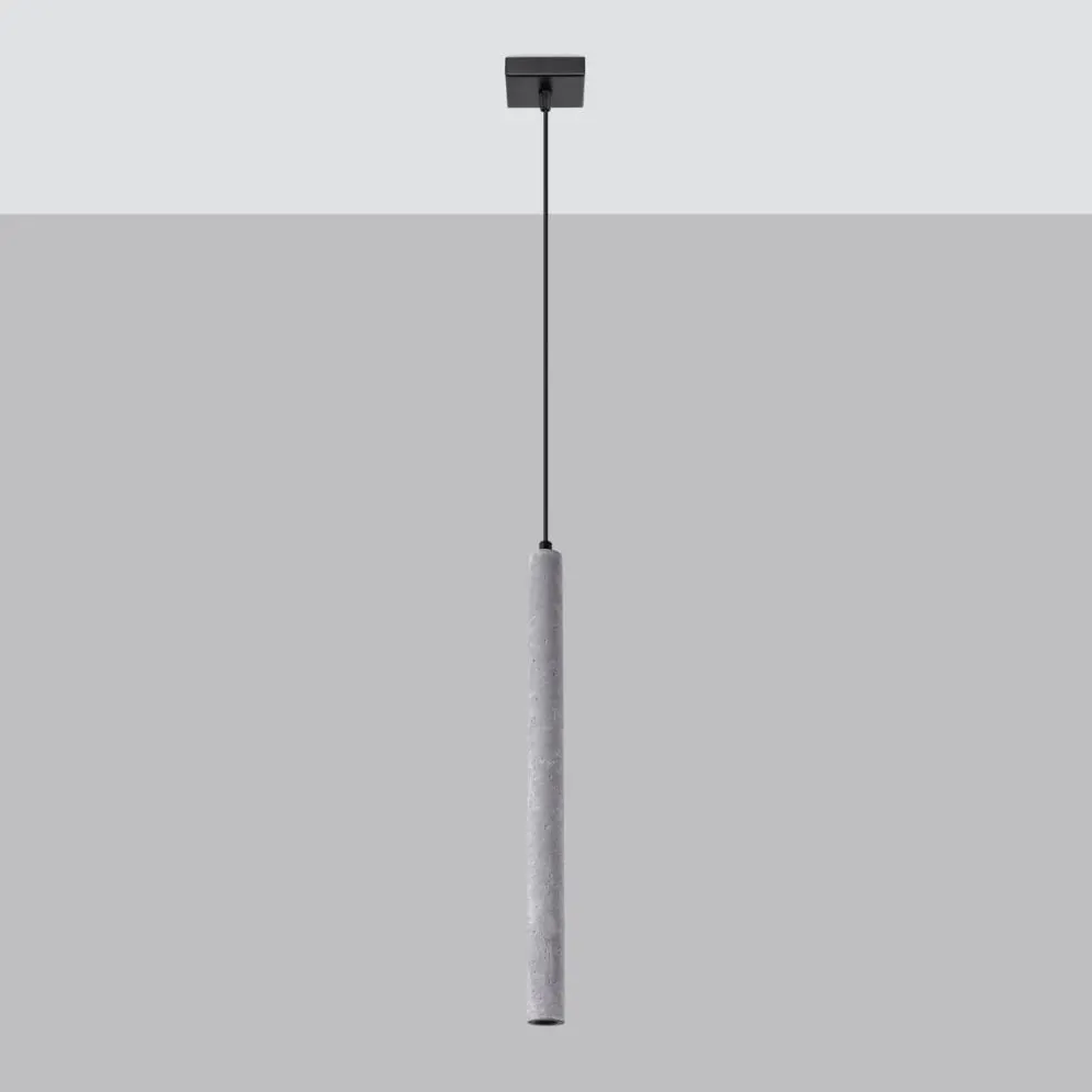 Lampa wisząca PASTELO 1 beton | sklep MIRAT  kolekcja pastelo