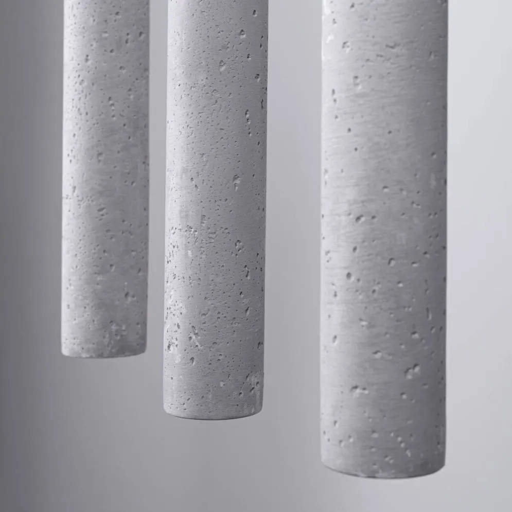 Lampa wisząca PASTELO 3L beton | sklep MIRAT  kolekcja pastelo