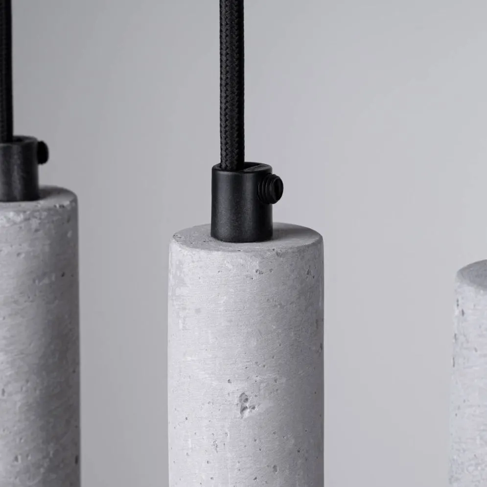 Lampa wisząca PASTELO 5L beton | sklep MIRAT  kolekcja pastelo