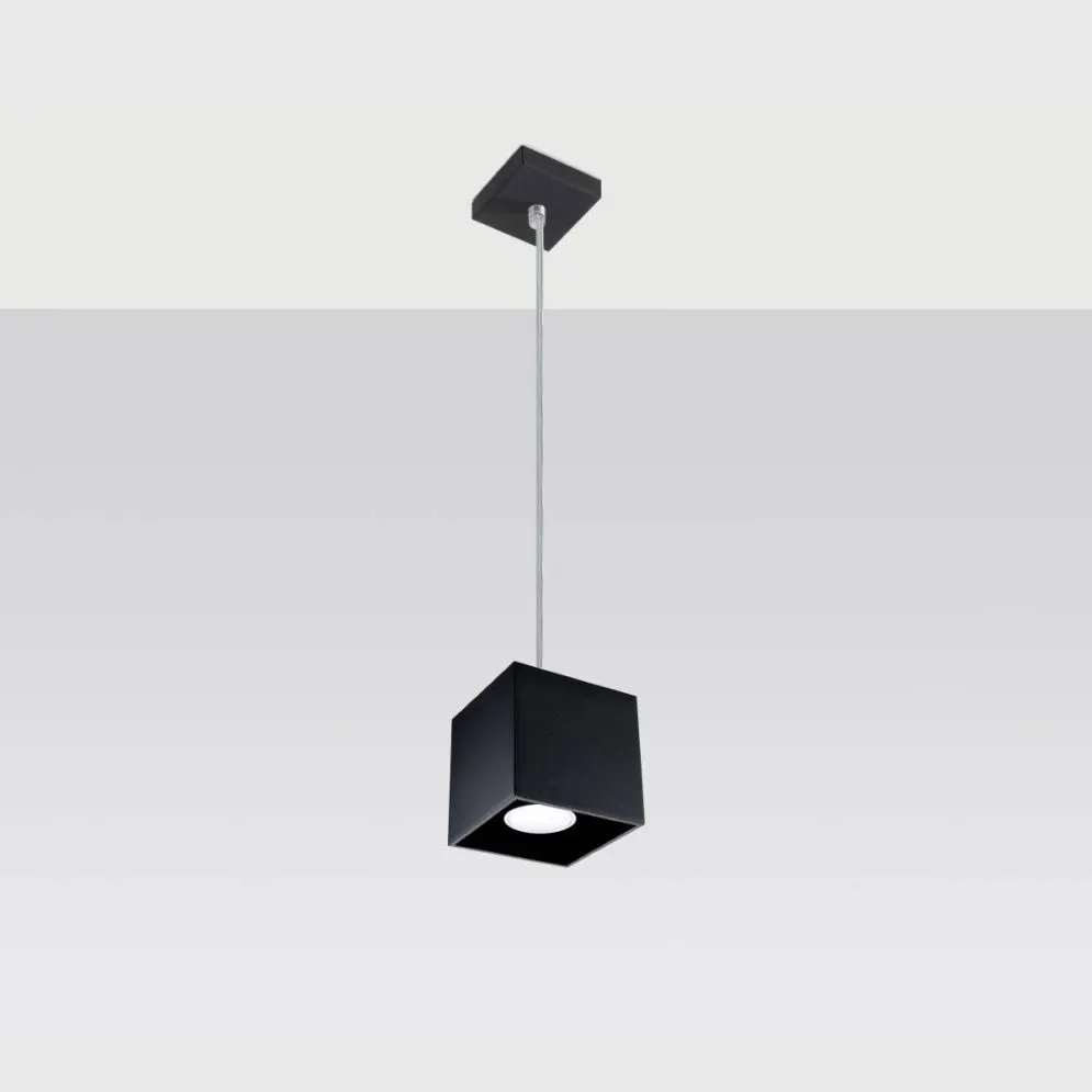 Lampa wisząca QUAD 1 czarny | sklep MIRAT  kolekcja quad