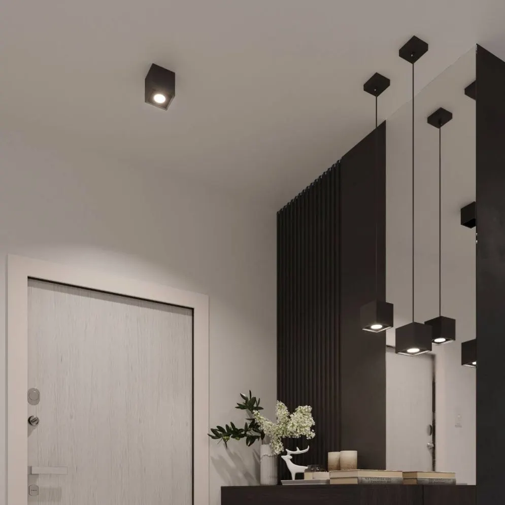 Lampa wisząca QUAD 1 czarny | sklep MIRAT  kolekcja quad