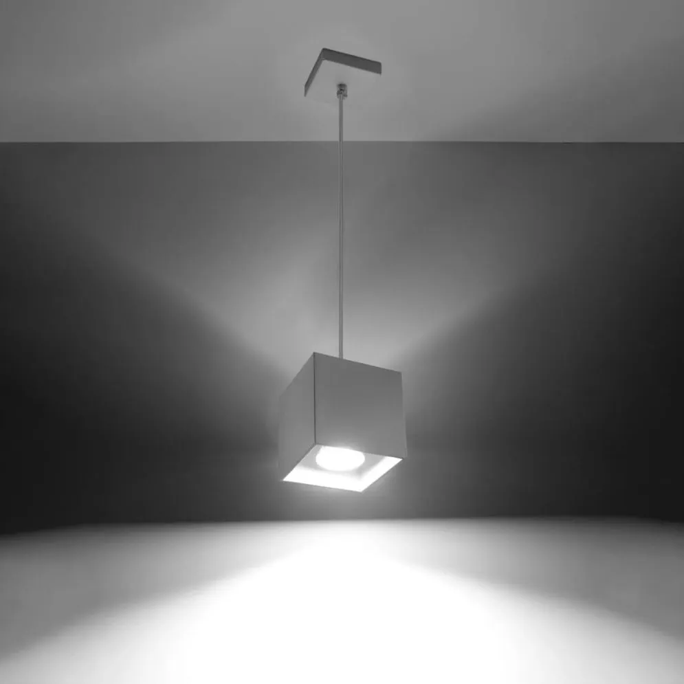 Lampa wisząca QUAD 1 biały | sklep MIRAT  kolekcja quad