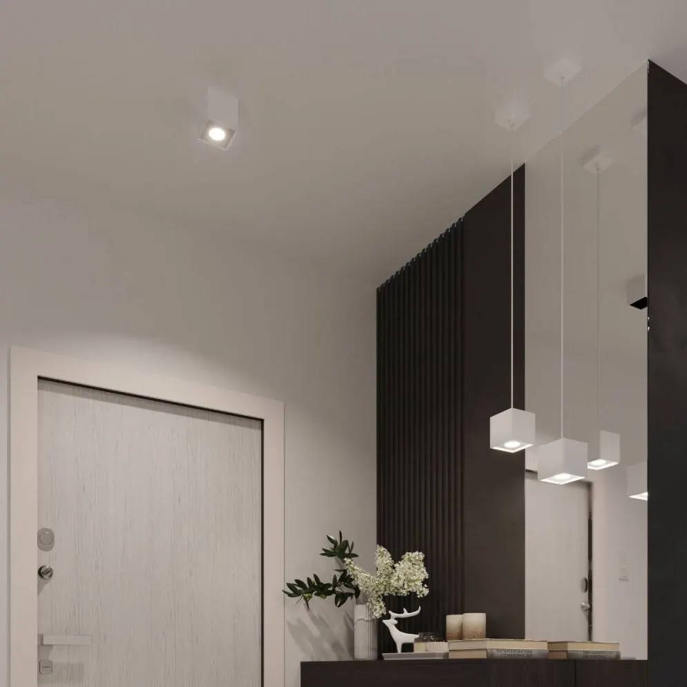 Lampa wisząca QUAD 1 biały | sklep MIRAT  kolekcja quad