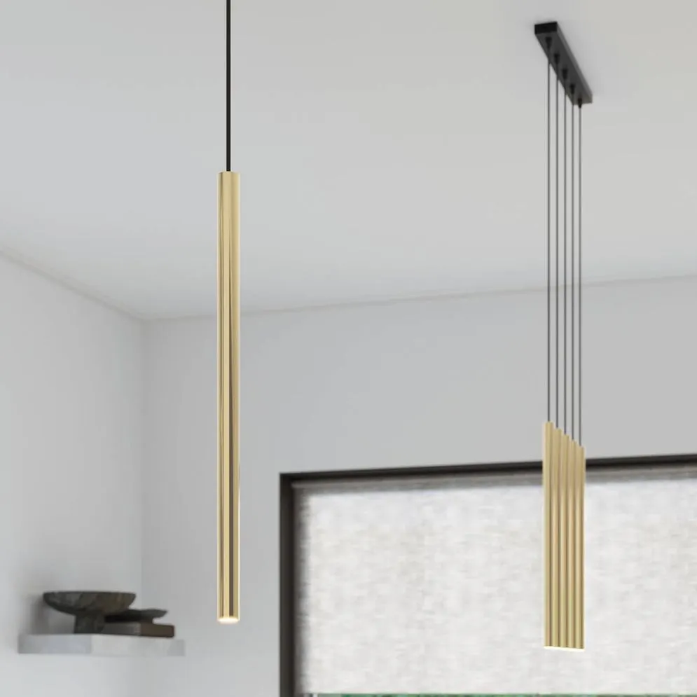 Lampa Wisząca PASTELO 3P złoty połysk | sklep MIRAT  kolekcja pastelo