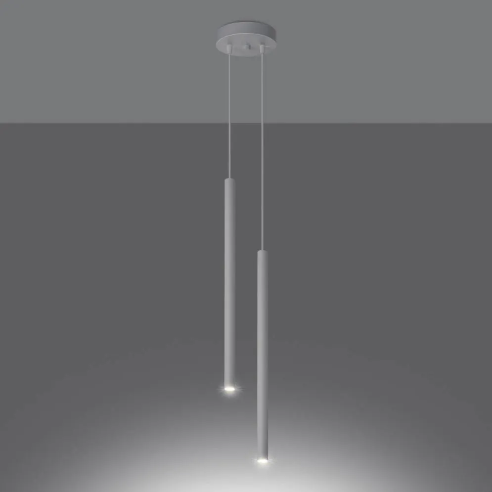 Lampa wisząca PASTELO 2 biała | sklep MIRAT  kolekcja pastelo