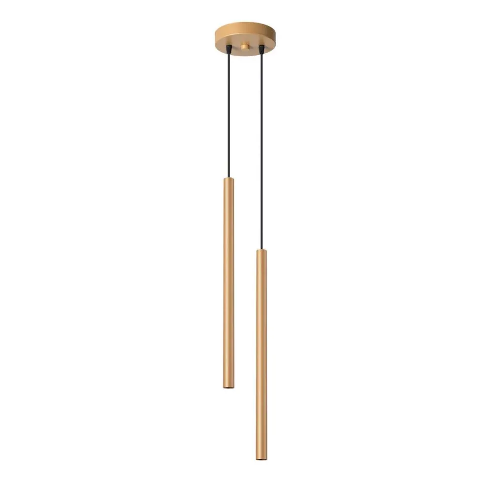 Lampa wisząca PASTELO 2 złota | sklep MIRAT  kolekcja pastelo