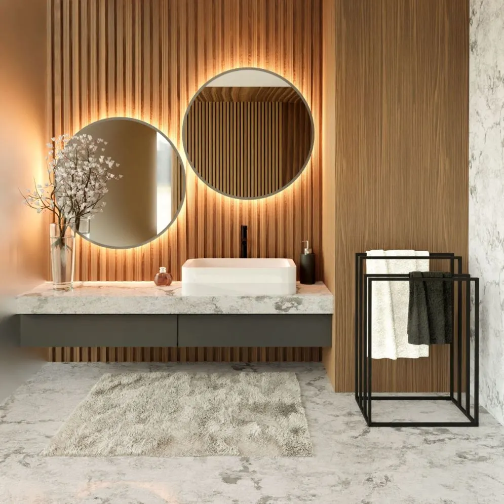 Wieszak na ręczniki GM-01 czarny metalowy do łazienki | MIRAT. styl LOFT