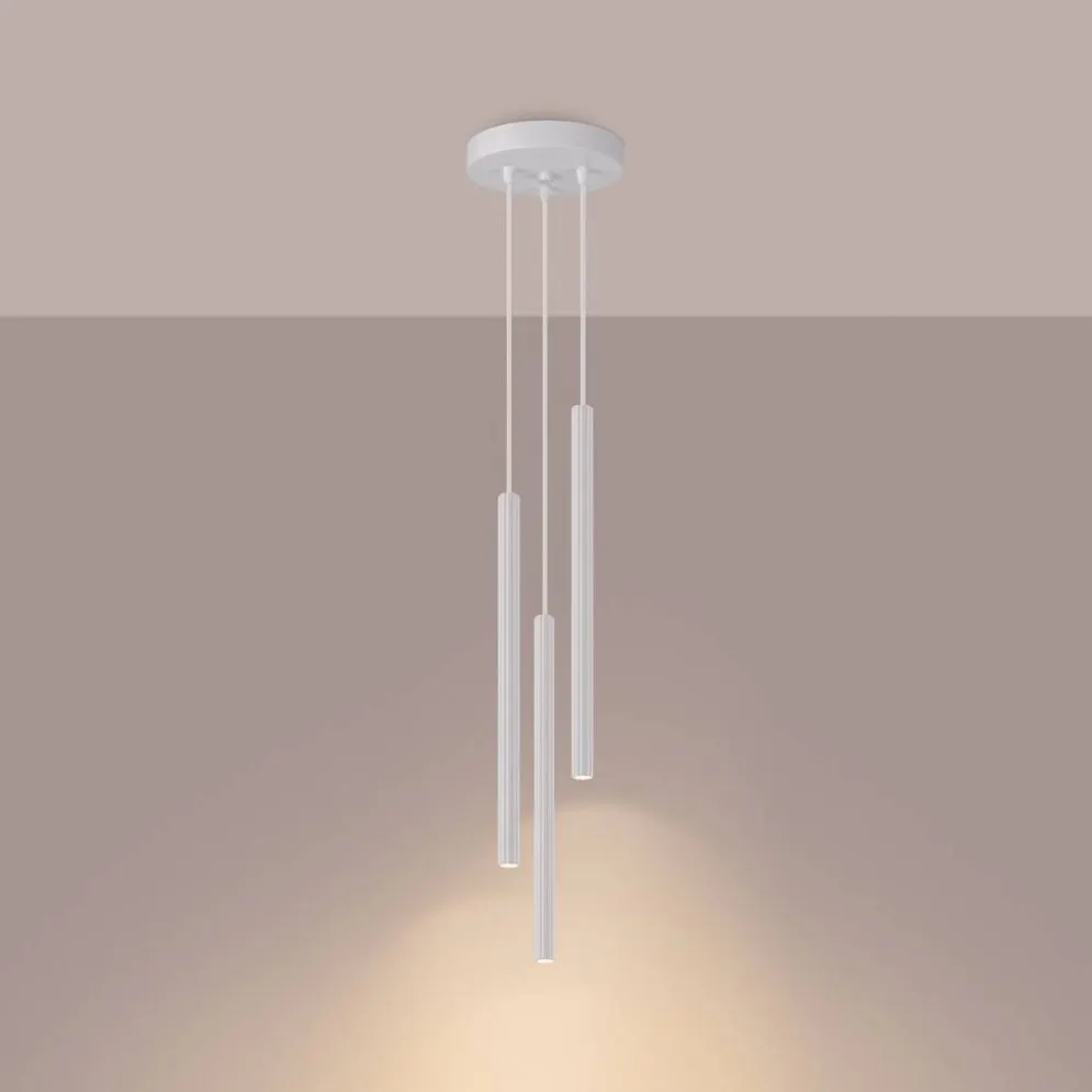 Lampa wisząca ARCHE 3P biała | sklep MIRAT kolekcja arche