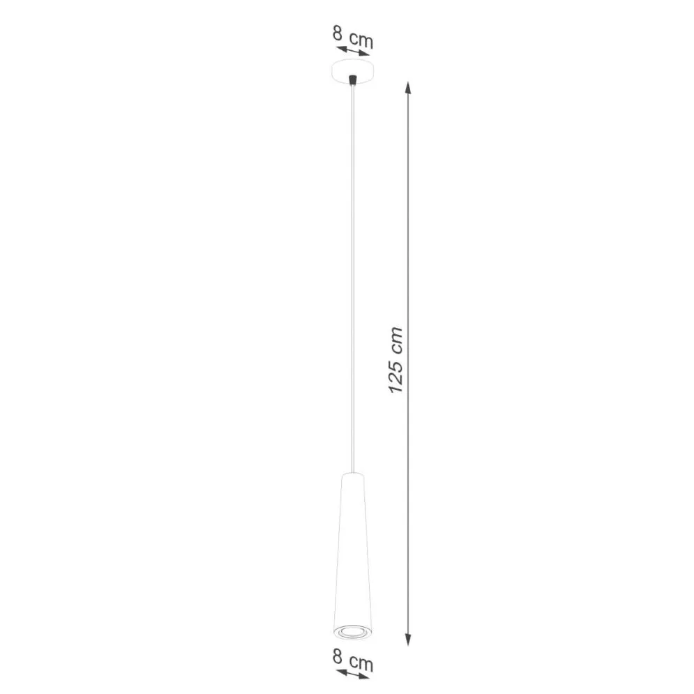 Lampa wisząca ELECTRA beton | sklep MIRAT  kolekcja electra