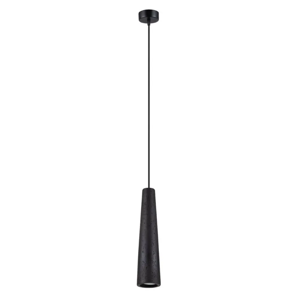 Lampa wisząca ELECTRA czarna beton | sklep MIRAT kolekcja electra