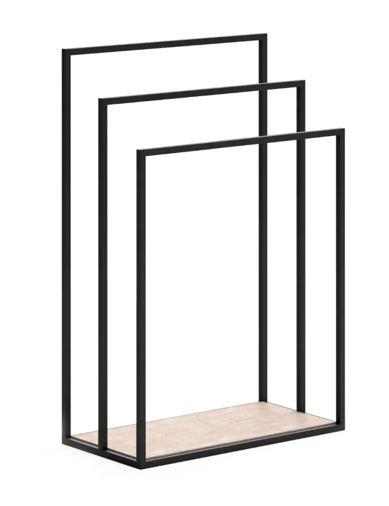 Wieszak na ręczniki JM-02 łazienkowy stojący | MIRAT. styl LOFT
