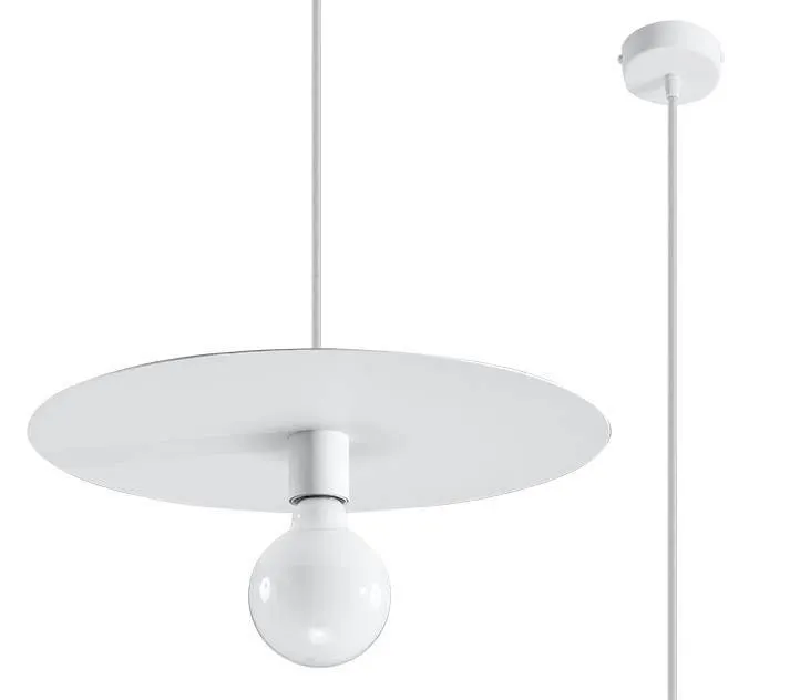 Lampa wisząca FLAVIO biała | sklep MIRAT  kolekcja flavio
