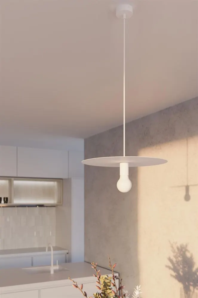 Lampa wisząca FLAVIO biała | sklep MIRAT  kolekcja flavio
