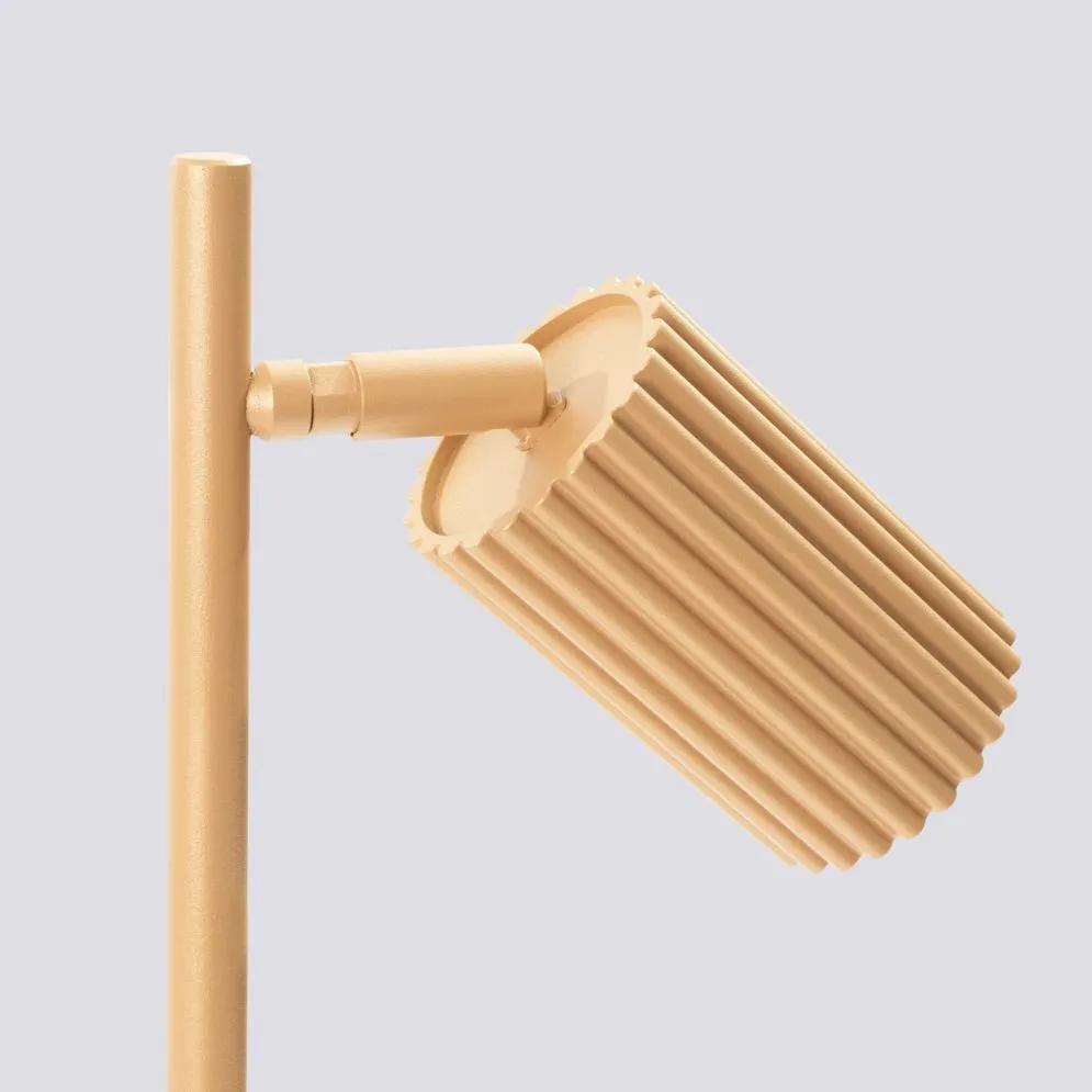 Lampa biurkowa KARBON złota | sklep MIRAT kolekcja karbon
