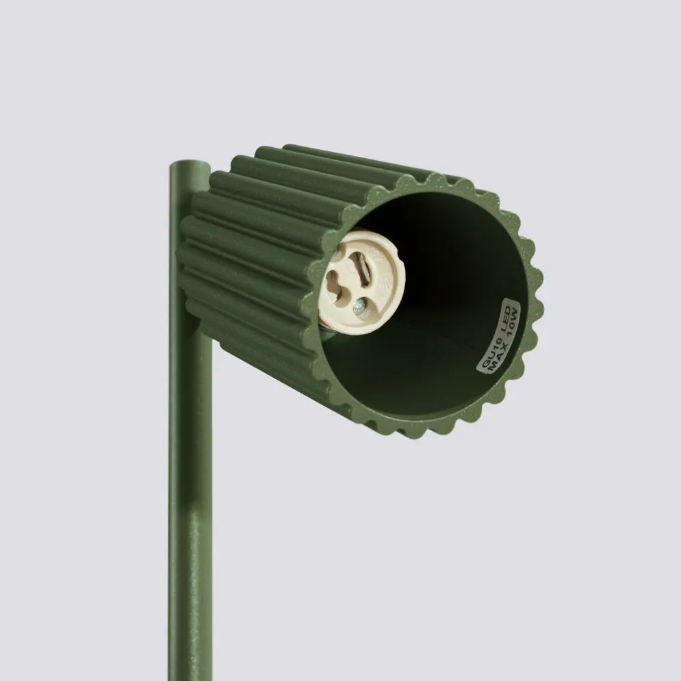 Lampa biurkowa KARBON zielona oliwka | sklep MIRAT kolekcja karbon