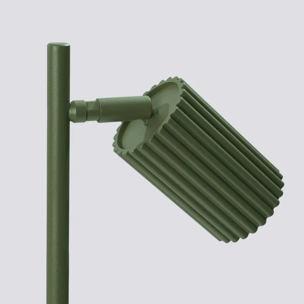 Lampa biurkowa KARBON zielona oliwka | sklep MIRAT kolekcja karbon