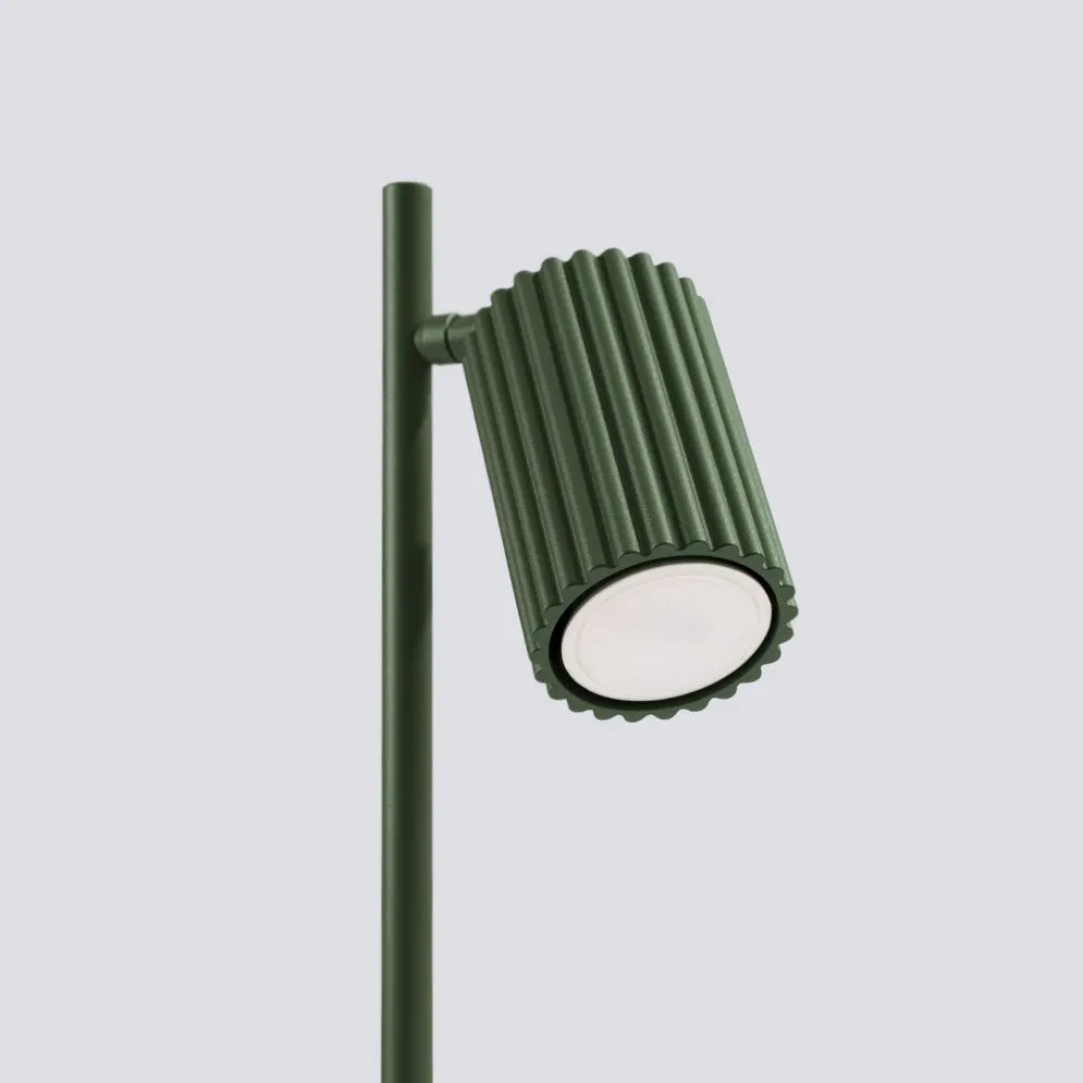 Lampa biurkowa KARBON zielona oliwka | sklep MIRAT kolekcja karbon