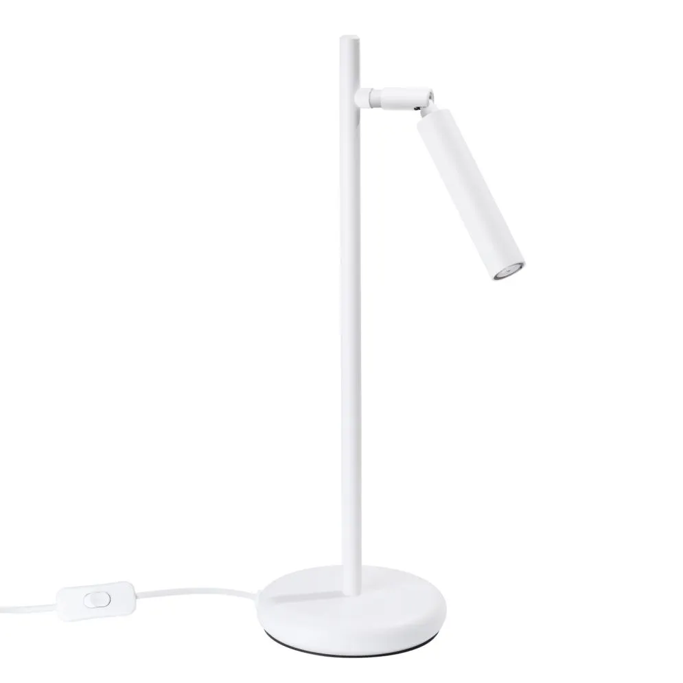 Lampa biurkowa PASTELO biała | sklep MIRAT  kolekcja pastelo