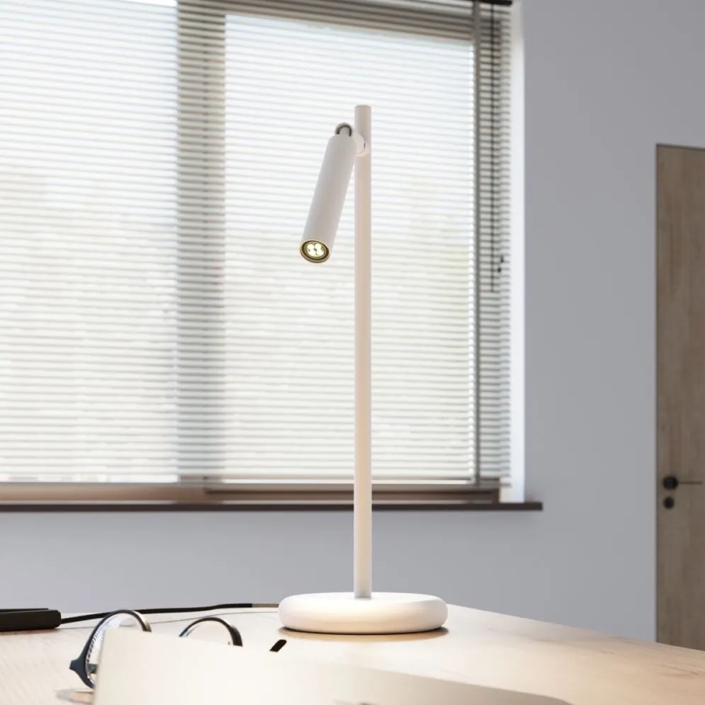 Lampa biurkowa PASTELO biała | sklep MIRAT  kolekcja pastelo