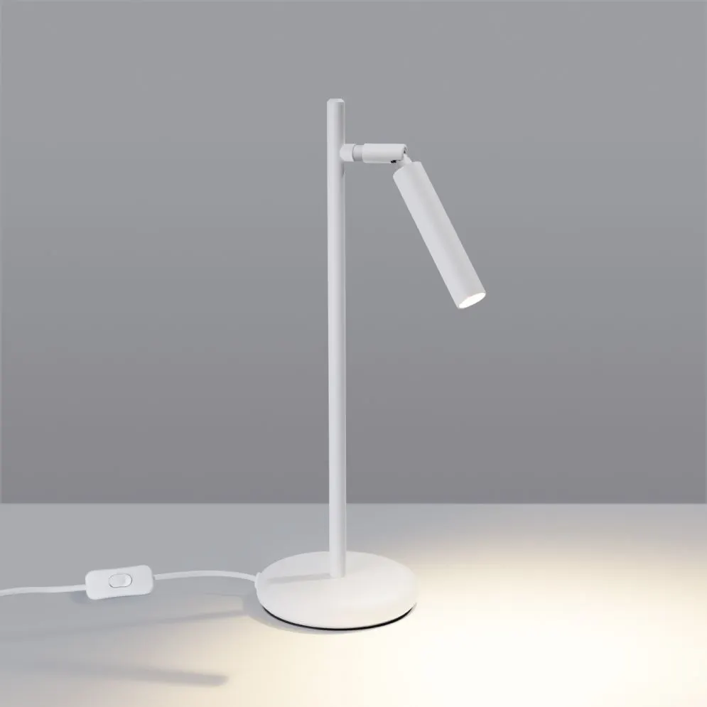 Lampa biurkowa PASTELO biała | sklep MIRAT  kolekcja pastelo