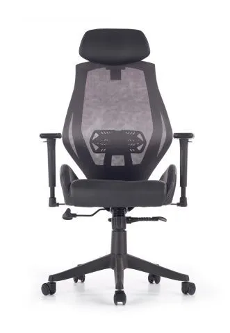 Fotel biurowy HASEL czarny szary mechanizm Multiblock | MIRAT. w stylu  kolekcja