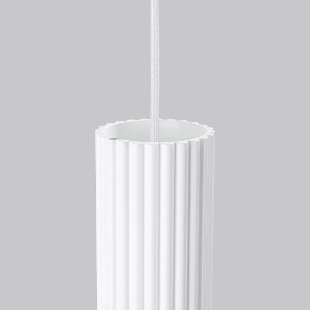 Lampa wisząca KARBON 3L biały | sklep MIRAT  kolekcja karbon