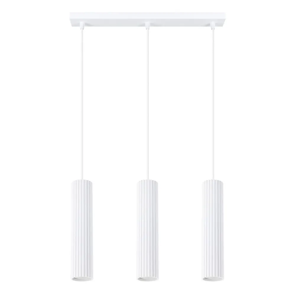 Lampa wisząca KARBON 3L biały | sklep MIRAT  kolekcja karbon