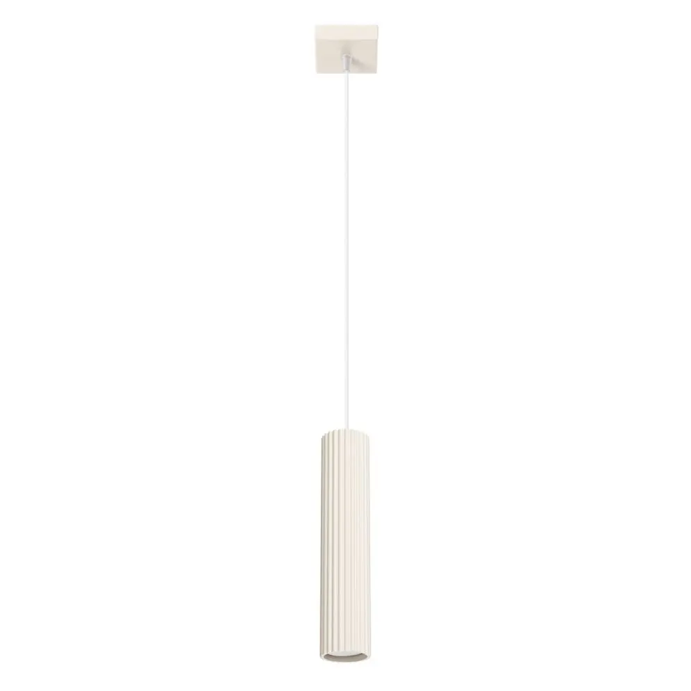 Lampa wisząca KARBON 1 beżowy | sklep MIRAT kolekcja karbon