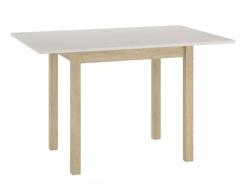 Stół kwadratowy rozkładany Flip 80(160)x80 cm kaszmir dąb | MIRAT styl LOFT