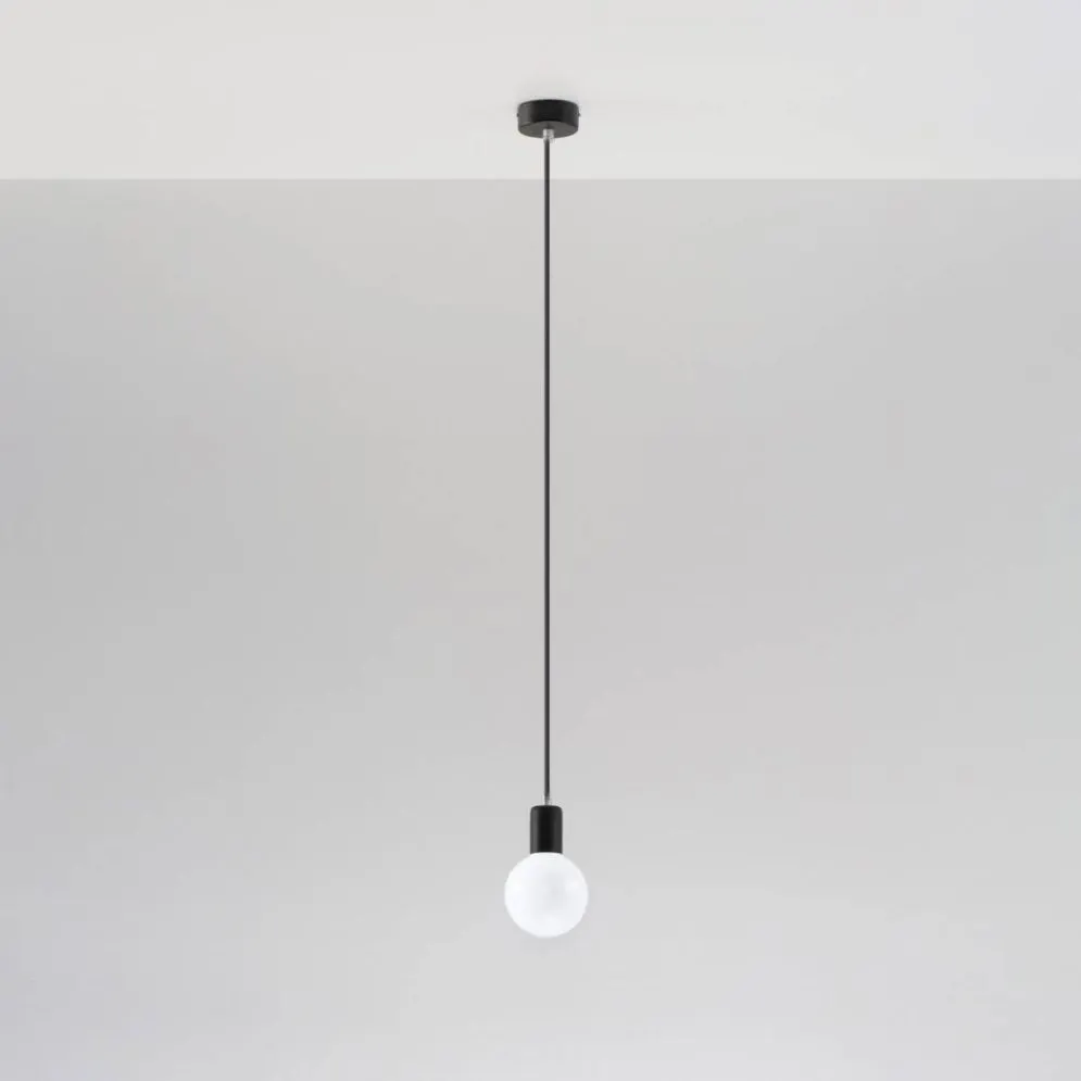 Lampa wisząca EDISON czarna | sklep MIRAT  kolekcja edison