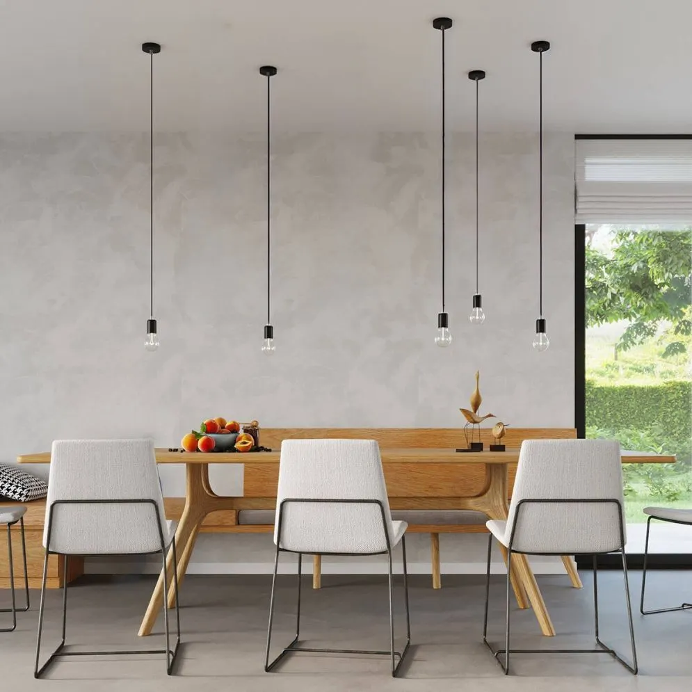 Lampa wisząca EDISON czarna | sklep MIRAT  kolekcja edison