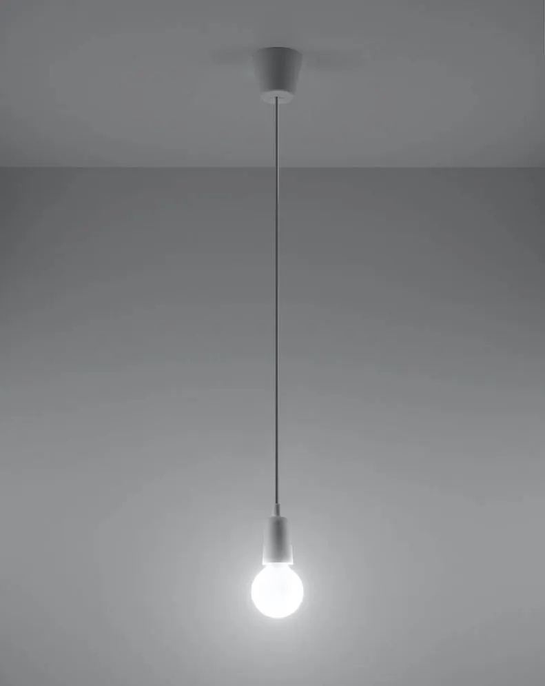 Lampa wisząca DIEGO 1 biała | sklep MIRAT  kolekcja diego