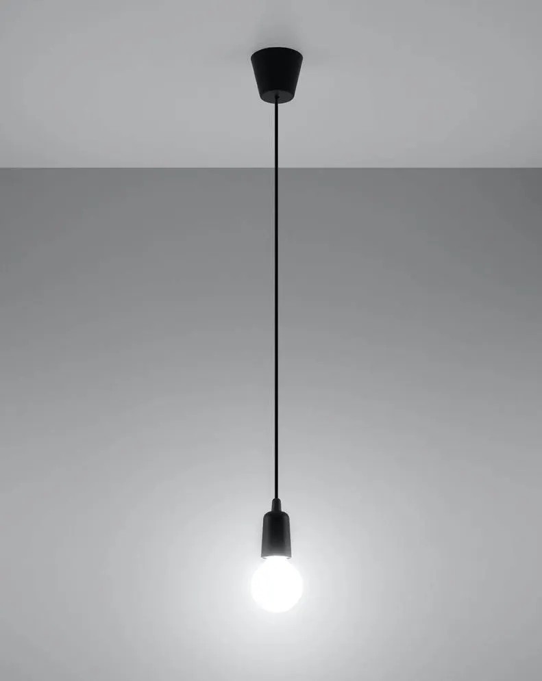 Lampa wisząca DIEGO 1 czarna | sklep MIRAT  kolekcja diego