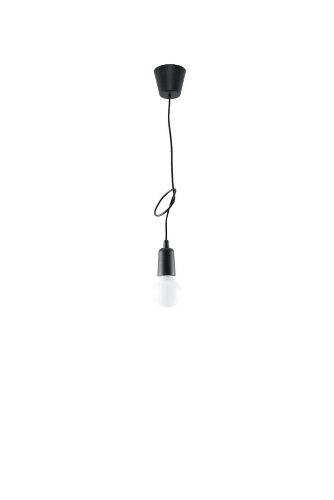 Lampa wisząca DIEGO 1 czarna | sklep MIRAT  kolekcja diego