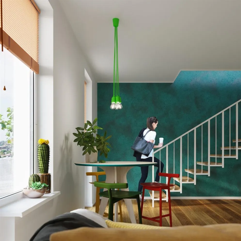 Lampa wisząca DIEGO 1 zielony | sklep MIRAT  kolekcja diego