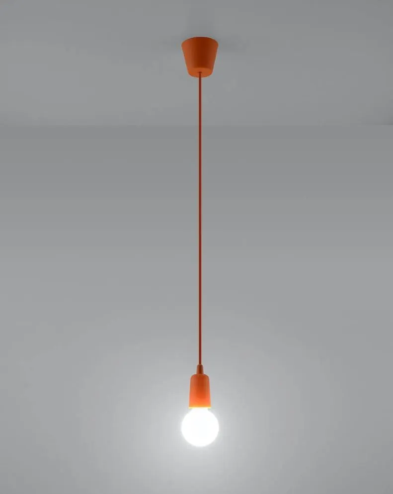 Lampa wisząca DIEGO 1 pomarańczowy | sklep MIRAT  kolekcja diego