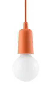 Lampa wisząca DIEGO 1 pomarańczowy | sklep MIRAT  kolekcja diego