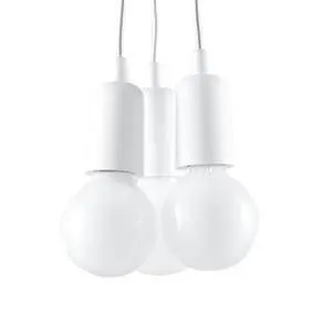 Lampa wisząca DIEGO 3 biała | sklep MIRAT  kolekcja diego