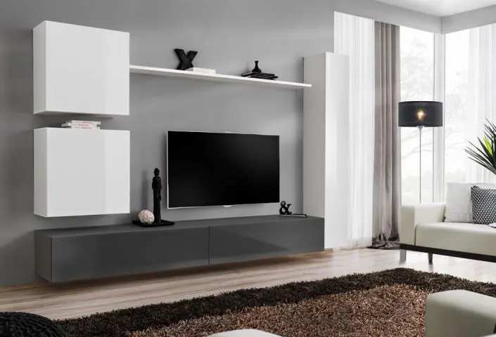 Meblościanka SWITCH VIII wisząca | MIRAT. w stylu  kolekcja SWITCH