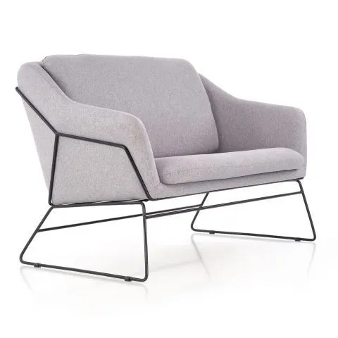 Szara sofa SOFT 2 XL do salonu | MIRAT. w stylu LOFT kolekcja SOFT