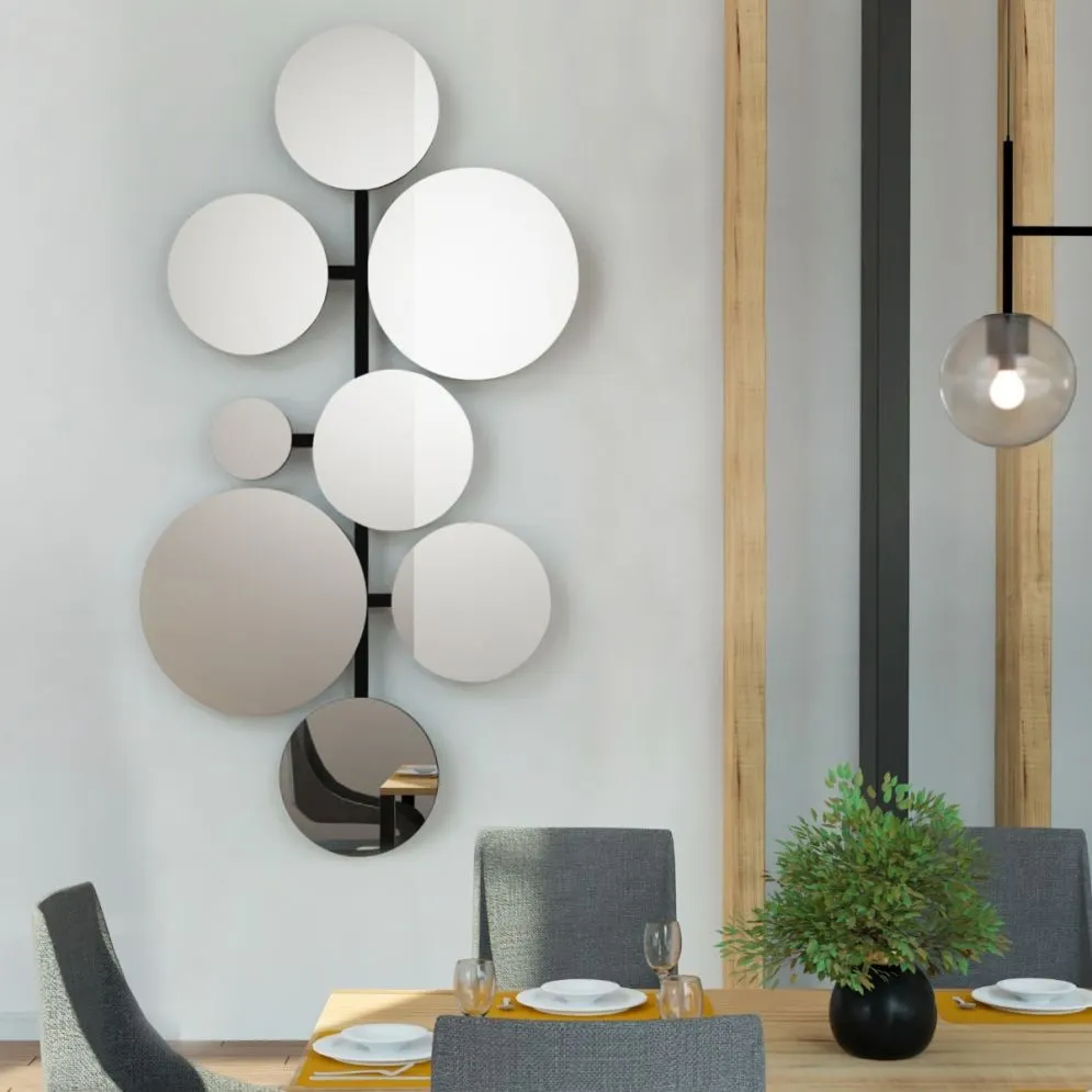 Lustro dekoracyjne COMPOSE 110x60 wiszące | MIRAT. w stylu  kolekcja